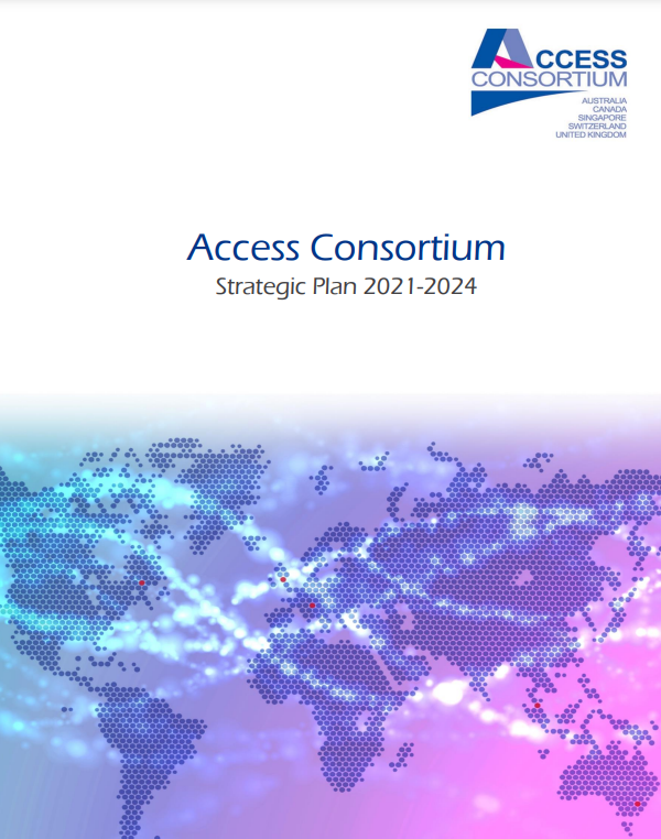 Access Strategic Plan for 2021-2024 report front cover